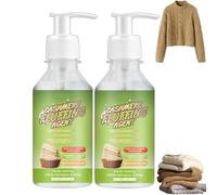 Wool Sweater Shrinkage Reduction Agent & Laundry Conditioner, 100ML Fabric Conditioner, Wool Detergent Laundry Detergent, Gentle Cashmere Detergents Softener for Woolen Clothes, Gentle Fabric Care (2)