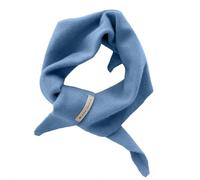 Wool Triangle Scarf, Knitted Triangular Scarf Women Headscarf Knitted Scarfs Multi-Functional Warm Knit Scarfs,Y2k Head Scarf Downtown Girl Aesthetic Accessories, Streetwear Triangle Shawlwl (Blue)