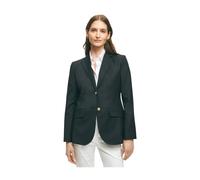Wool Two-Button Blazer - female - Brooks Brothers - Blazers - Blue - 3XS - Jackets 3XS