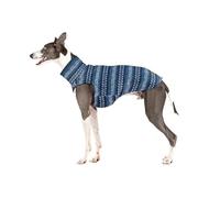 Wool Whippet Jumper: Style, Warmth and Comfort - Elegant Design and Fit Protection from the Cold - Ideal for Whippets, Greyhounds and Greyhounds - Ethnic, M