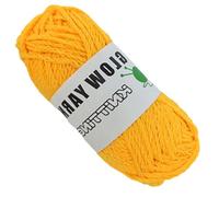 Wool Yarn for Crochet and Knitting, Luminous Yarn Polyester Crochet Yarn for Art Crafts