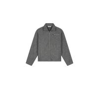 Wool Zip-Up Fleece Olaf Hussein Gris S