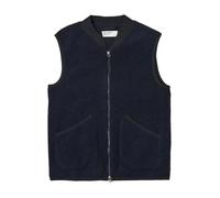 Wool Zip Vest - male - Universal Works - Waistcoats - Blue - M - Jackets M