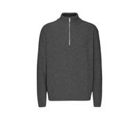 Wool zipped sweater Colorful Standard Merino Gris S