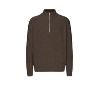 Wool zipped sweater Colorful Standard Merino Marron L
