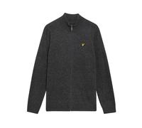 Wool zipped sweater Lyle & Scott Blend Gris L