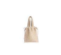 Wool4life Royal Bag by Amazon, 100% Wool Guirra de Valencia, Limited Edition, Madrid Design Festival, Handbag, Multipurpose Bag, 47 x 24 cm, Beige/Natural