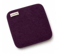Woolbuddy Needle Felting Mat 6 x 6 x 1.5 Inch (Purple), Pure Wool Felt Pad