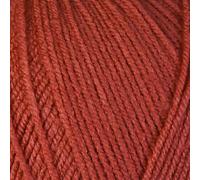 WoolCraft Acrylic Aran 400g Knitting & Crochet Yarn, Great Value 100% Acrylic Yarn, Choose from 25 Shades, 800 Metres, 400g Balls, Single Ball, Pumpkin