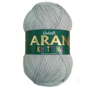 Woolcraft Aran 400g Premium Acrylic Yarn (Silver 16)