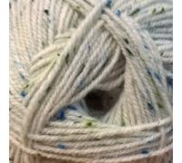 WOOLCRAFT Aran Knitting Yarn 400g with Wool 843 Tweed Island