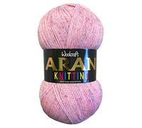 Woolcraft Aran with 25% Wool 400g Berry 902