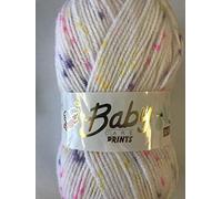 Woolcraft Baby Care Prints DK Knitting Wool Yarn 100g - 640 Tutti Fruity