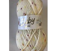 Woolcraft Baby Care Prints DK Knitting Wool Yarn 100g - 645 Nougat