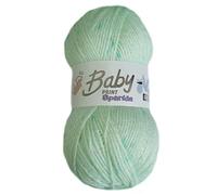 Woolcraft Baby Print SPARKLE DK Knitting Wool/Yarn 100g - 5410 Mint