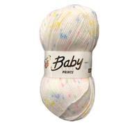 Woolcraft Baby Spot Prints Knitting Yarn/Wool - 100g Ball - 16 Shades (Dolly Mixtures - 634)