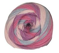 WoolCraft Carousel DK Knitting & Crochet Yarn, Great Value Premium Acrylic Yarn Available in 6 Variegated Shades, 100% Acrylic, 600 Metres, 200g Balls, Pack of 3, Loop The Loop