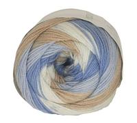 WoolCraft Carousel DK Knitting & Crochet Yarn, Great Value Premium Acrylic Yarn Available in 6 Variegated Shades, 100% Acrylic, 600 Metres, 200g Balls, Pack of 5, Alpine Slide