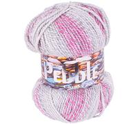 Woolcraft Chunky Pebble Knitting Wool 200g Crocheting Ball (Nomad)