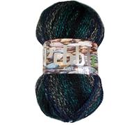 Woolcraft Chunky Pebble Knitting Wool 200g Crocheting Ball (Scottie)