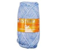 WoolCraft Esteem DK Knitting & Crochet Yarn, Great Value Recycled Yarn Available in Bright, Vibrant Colours, Soft and Smooth Yarm, 280 Metres, 100g Balls, Pack of 10, Sky Twist
