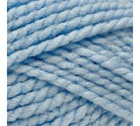 WoolCraft Fashion Super Chunky Knitting & Crochet Yarn, Great Value Yarn with 14 Shades in The Range, 100% Acrylic, 82 Metres, 100g Balls, Single Ball, Bebe Azul