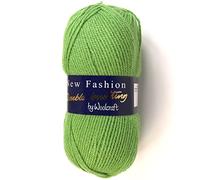 Woolcraft New Fashoin DK Knitting Yarn/Wool - 100g Double Knit Ball -78 Shades (Water Green - 1013)