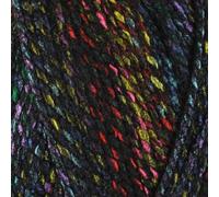 WoolCraft Pebble Chunky Knitting & Crochet Yarn, Great Value Yarn with 36 Colour Combinations in The Range, 100% Acrylic, 320 Metres, 200g Balls, Pack of 5, Black