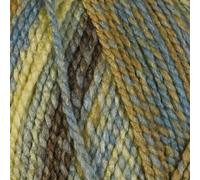 WoolCraft Pebble Chunky Knitting & Crochet Yarn, Great Value Yarn with 36 Colour Combinations in The Range, 100% Acrylic, 320 Metres, 200g Balls, Single Ball, Harmony