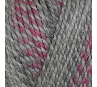 WoolCraft Pebble Chunky Knitting & Crochet Yarn, Great Value Yarn with 36 Colour Combinations in The Range, 100% Acrylic, 320 Metres, 200g Balls, Pack of 5, Nomad