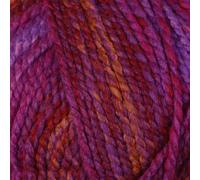 WoolCraft Pebble Chunky Knitting & Crochet Yarn, Great Value Yarn with 36 Colour Combinations in The Range, 100% Acrylic, 320 Metres, 200g Balls, Single Ball, Carnival