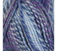 WoolCraft Pebble Chunky Knitting & Crochet Yarn, Great Value Yarn with 36 Colour Combinations in The Range, 100% Acrylic, 320 Metres, 200g Balls, Pack of 3, Plume