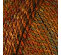 WoolCraft Pebble Chunky Knitting & Crochet Yarn, Great Value Yarn with 36 Colour Combinations in The Range, 100% Acrylic, 320 Metres, 200g Balls, Single Ball, Sunburst