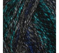 WoolCraft Pebble Chunky Knitting & Crochet Yarn, Great Value Yarn with 36 Colour Combinations in The Range, 100% Acrylic, 320 Metres, 200g Balls, Pack of 5, Scottie