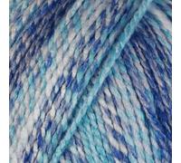 WoolCraft Pebble Chunky Knitting & Crochet Yarn, Great Value Yarn with 36 Colour Combinations in The Range, 100% Acrylic, 320 Metres, 200g Balls, Single Ball, Skye