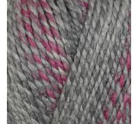 WoolCraft Pebble Chunky Knitting & Crochet Yarn, Great Value Yarn with 36 Colour Combinations in The Range, 100% Acrylic, 320 Metres, 200g Balls, Pack of 3, Nomad