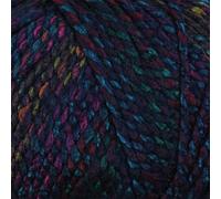 WoolCraft Pebble Chunky Knitting & Crochet Yarn, Great Value Yarn with 36 Colour Combinations in The Range, 100% Acrylic, 320 Metres, 200g Balls, Pack of 5, Harlequin