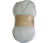Woolcraft Shetland Luxury Chunky Knitting Wool/Yarn 100g - Porcelain