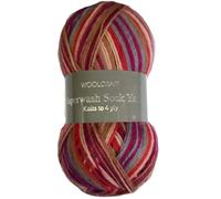 Woolcraft Superwash Sock 4 ply Knitting Wool Yarn 100g - 1471 Montreux