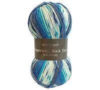 Woolcraft Superwash Sock 4 ply Knitting Wool Yarn 100g - 2146