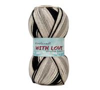 Woolcraft with Love DK 100g Double Knitting Crochet Baby Yarn Shade Magpie 8635 (5)