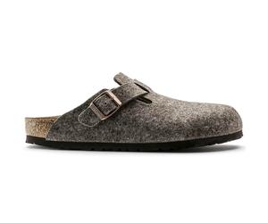 Woolen clogs Birkenstock Boston Brown 44
