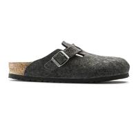 Woolen clogs Birkenstock Boston Gris 39 Étroit