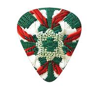 Woolen Fabric Pattern Fashion Colour Guitar Picks 12 Packï¼Œ For Acoustic Guitar Electric Guitar Ukulele