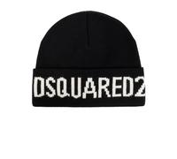 Woolen hat - male - Dsquared2 - Accessories - Black - ONE SIZE - Accessories ONE SIZE