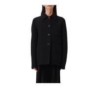JIL SANDER Jacket Woman color Black - Size: 36 - female