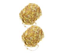 Woolen Yarn,2pcs Knitting Yarn Knitting Cord Rope Handmade Woven Thread Cashmere Thread Multi Colored Yarn Crochet Thread Chunky Cotton Yarn Knitting Bright