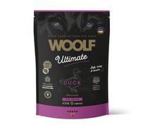 WOOLF Semi-Moist Air-Dried Complete Dog Food - Natural Ingredients & High Meat Content, Slow-cooked to Preserve Flavour and Nutrition, Gluten-Free, Ideal for Sensitive Stomachs or as a Topper (Duck)