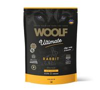 WOOLF Semi-Moist Air-Dried Complete Dog Food - Natural Ingredients & High Meat Content, Slow-cooked to Preserve Flavour and Nutrition, Gluten-Free, Ideal for Sensitive Stomachs or as a Topper (Rabbit)
