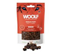 WOOLF Soft Cubes - Complementary Snacks for Dogs. Semi-Moist and Gluten-Free Dog Treats with Natural Ingredients. Mono Protein Formula. Suitable for Dogs and Puppies (Iberian Pork, 100g)